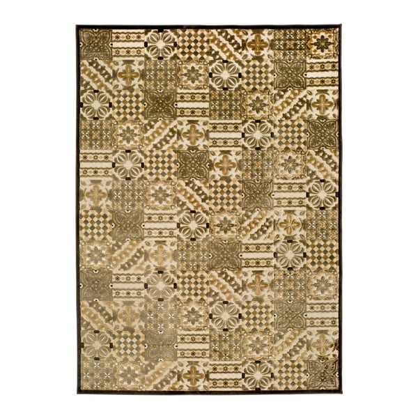 Tappeto a motivi Soho Marron, 160 x 230 cm - Universal