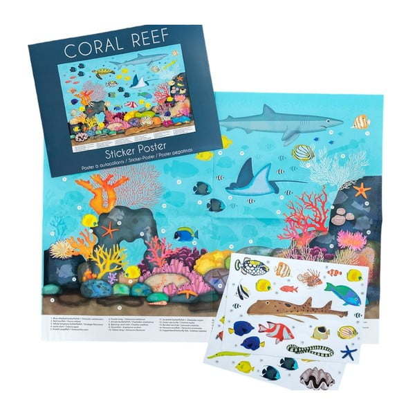 Set creativo per cucire Coral Reef - Rex London