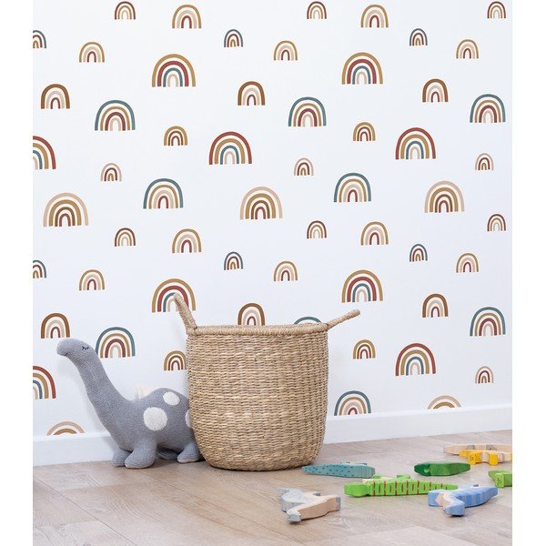 Carta da parati per bambini 10 m x 50 cm Goodlooking Rainbows - Lilipinso-image-1