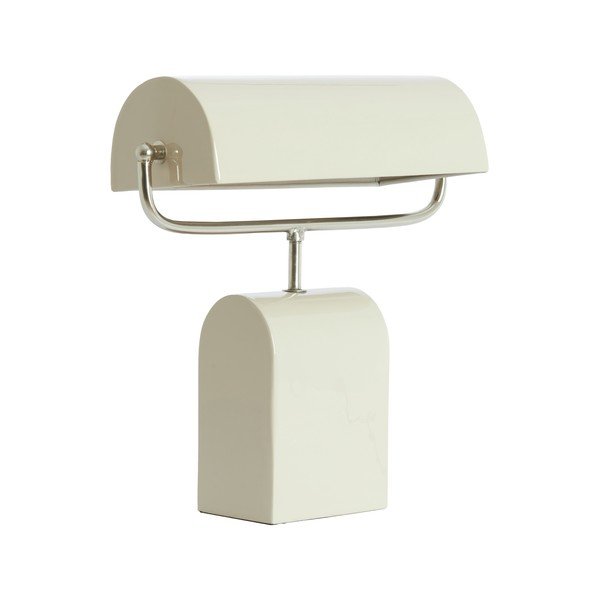 Lampada da tavolo color crema in metallo (altezza totale 38 cm) Cardona – Light & Living