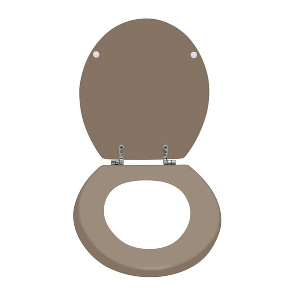 Sedile del wc beige opaco , 41 x 38 cm Prima - Wenko-image-2
