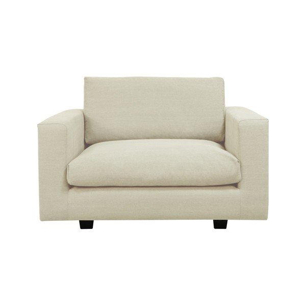 Krémové křeslo Windsor & Co. Melody