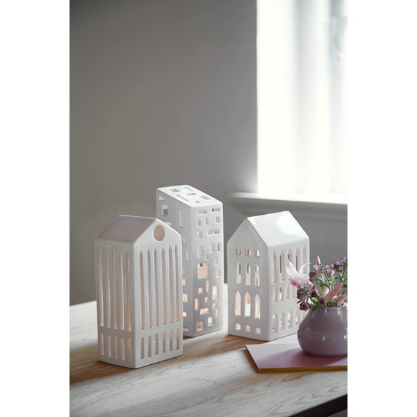 Candeliere in ceramica bianca Urbania Lighthouse Pantheon - Kähler Design-image-2