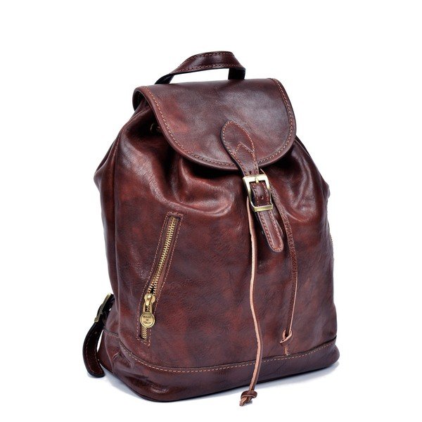 Zaino in pelle marrone Cindy - Sofia Cardoni-image-2