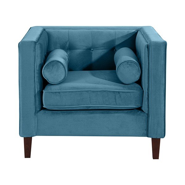 Poltrona Jeronimo blu petrolio - Max Winzer