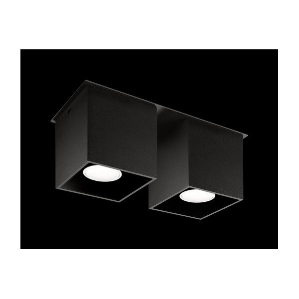 Apparecchio da soffitto nero Geo - Sollux-image-3