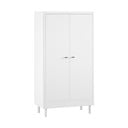 Armadio per bambini bianco in faggio massiccio 100x190x55 cm Forrest – Vipack