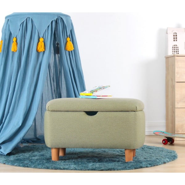 Pouf per bambini verde chiaro Moouv - Artie-image-4