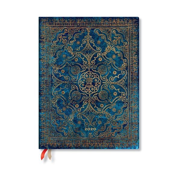Agenda blu per il 2020 in copertina rigida , 368 pagine Azure - Paperblanks