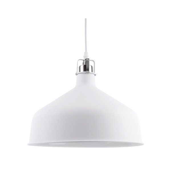 Bílé závěsné svítidlo Leitmotiv Copious, ⌀ 30 cm