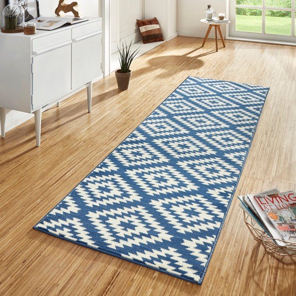 Tappeto blu 300x80 cm Nordic - Hanse Home-image-1