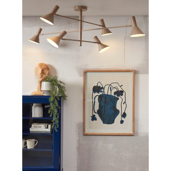 Lampada da soffitto marrone con paralume in metallo ø 13,5 cm Izmir - it's about RoMi-image-1