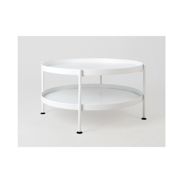 Tavolino bianco Custom Form Hanna, ⌀ 60 cm - CustomForm-image-1