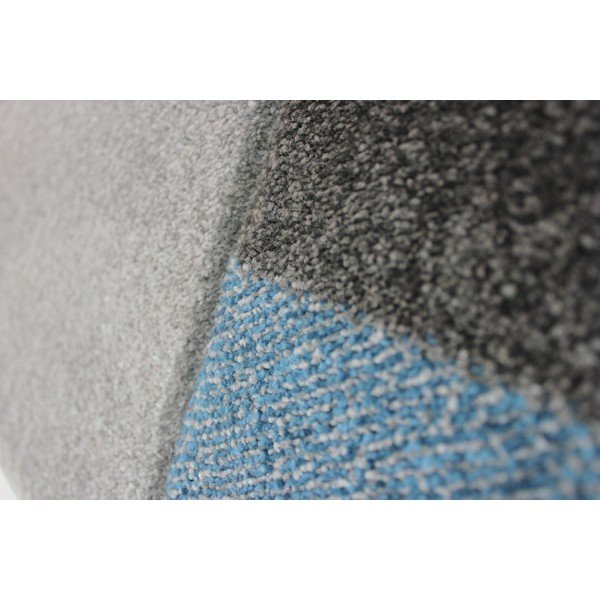 Tappeto blu-grigio Cosmos Blue Grey, 160 x 230 cm - Flair Rugs-image-2