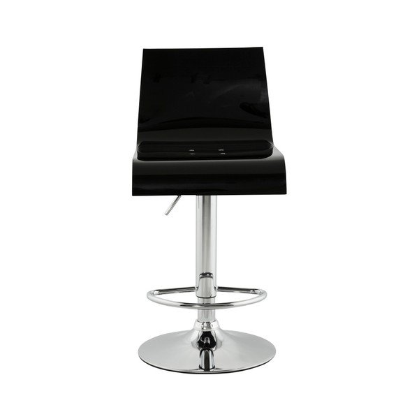 Sedia da bar in plexi nero - Kokoon-image-1
