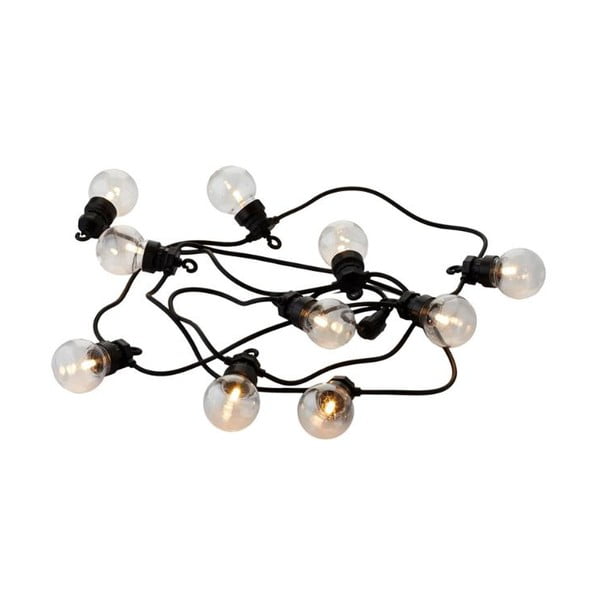 Catena luminosa 10 lampadine lunghezza 300 cm Lucas Clear - Sirius-image-3