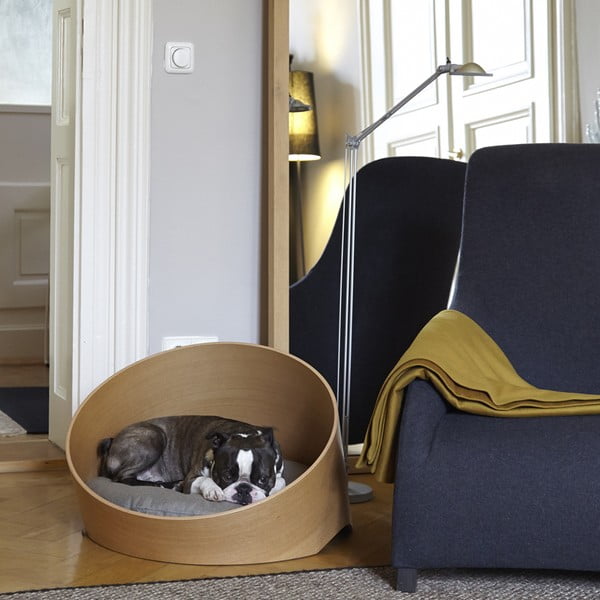 Letto per animali domestici colore naturale 60x75 cm Covo Oak/Sand S - MiaCara-image-2