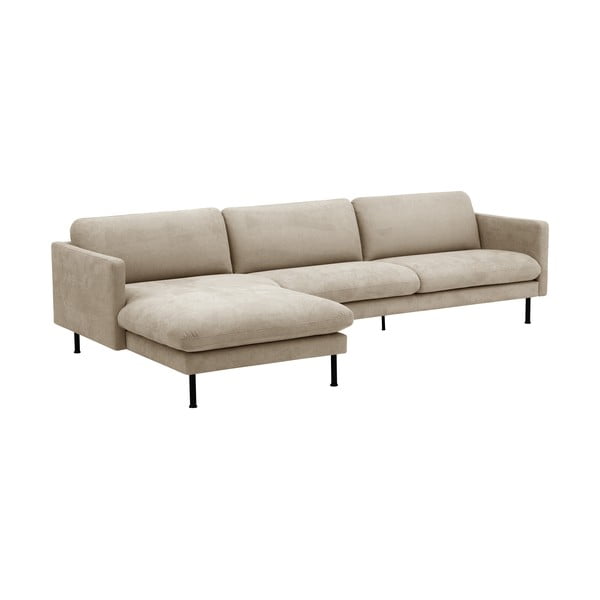 Divano angolare beige, angolo sinistro Nathan - Max Winzer-image-2