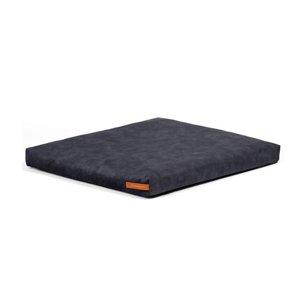 Materasso grigio scuro per cani in ecopelle 70x90 cm SoftPET Eco XL - Rexproduct