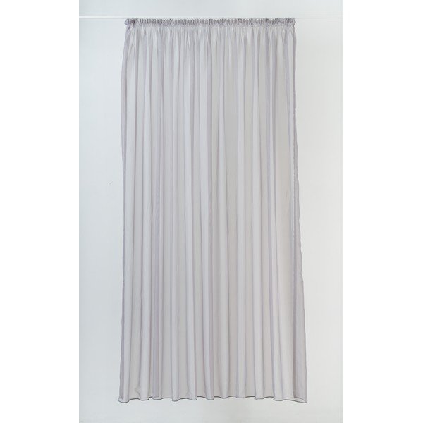 Tenda grigia 140x245 cm Voile - Mendola Fabrics-image-1