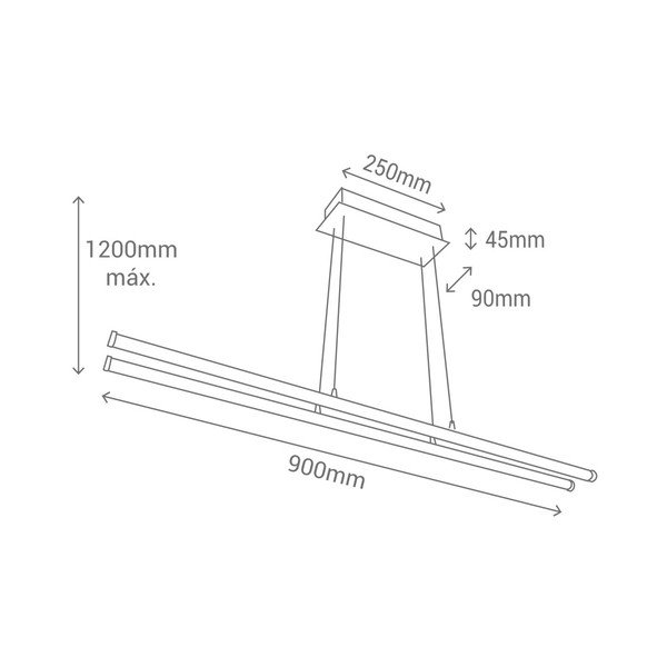 Apparecchio a sospensione con luce LED Lulea - SULION-image-2