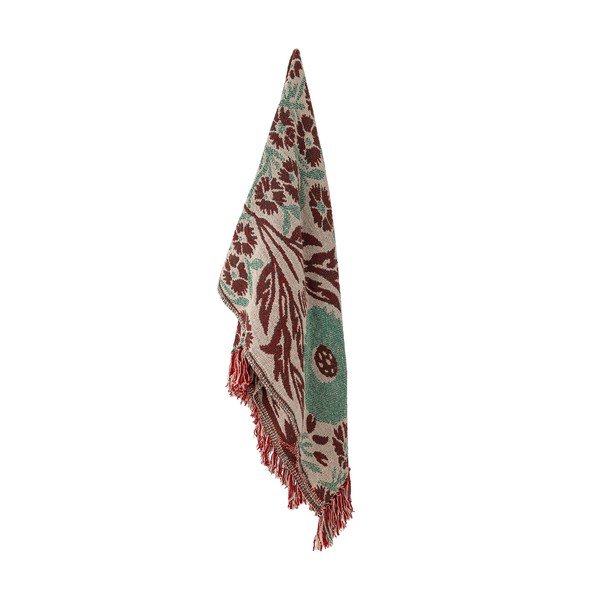 Coperta in cotone riciclato 130x160 cm Jangal – Bloomingville-image-3