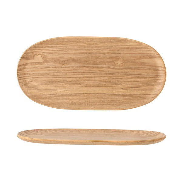 Vassoio decorativo in rovere 15x31 cm Leyton - Bloomingville-image-3