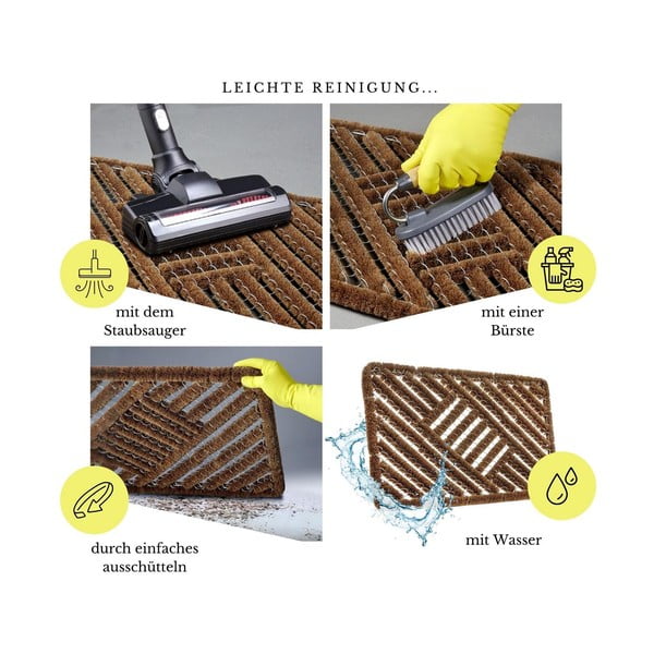 Stuoia di cocco 40x60 cm Coco Natural - Hanse Home-image-3