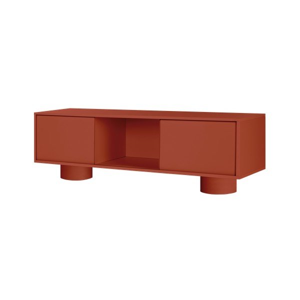 Mobile TV color terracotta 160x48x42 cm Taro – noo.ma