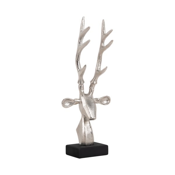 Statua in metallo (altezza 34 cm) Reindeer Head - PT LIVING