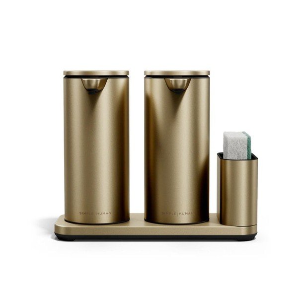 Supporto per detersivo automatico oro opaco in metallo – simplehuman-image-4