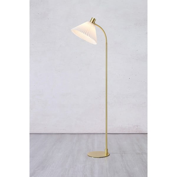 Lampada da terra di colore bianco-oro (altezza 145 cm) Mira - Markslöjd-image-1