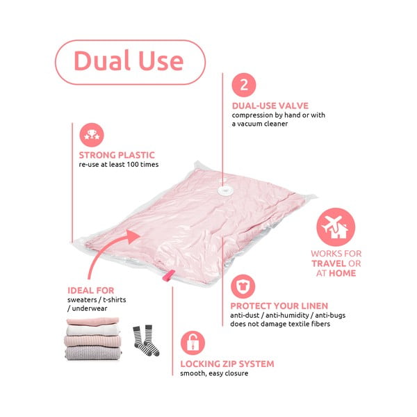 Sacchetti per il vuoto in set da 2 pezzi Hanging Vacuum S - Compactor-image-2