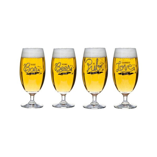 Set di 4 bicchieri Club Beer, 420 ml - Sagaform-image-1