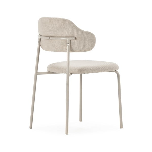 Sedie da pranzo in set color crema 4 pz Adriel – Marckeric-image-4