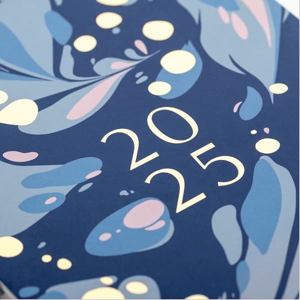 Calendario per coppie 13 p. Navy Marble - Busy B-image-1