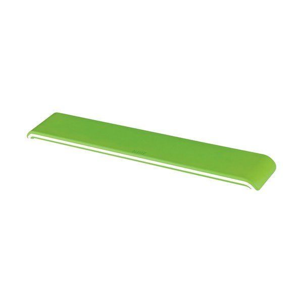 Poggiapolsi bianco e verde per tastiera WOW - Leitz