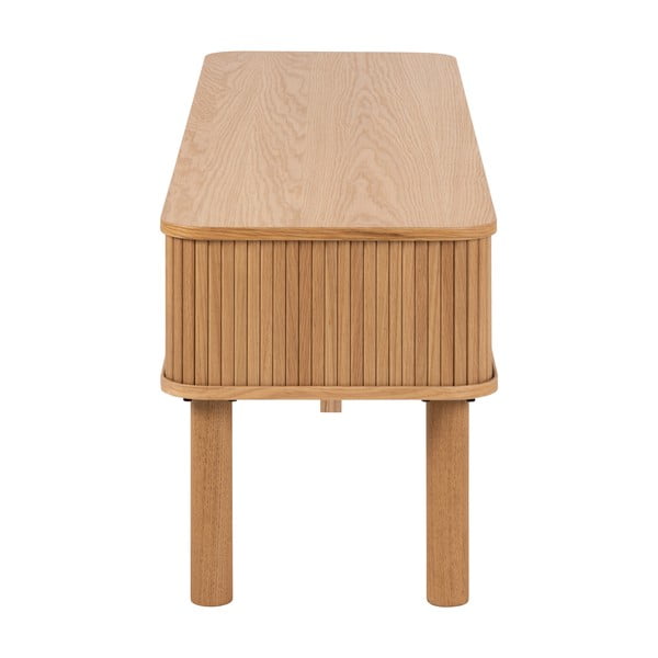 Tavolo TV in rovere naturale 140x45 cm Langley - Actona-image-4
