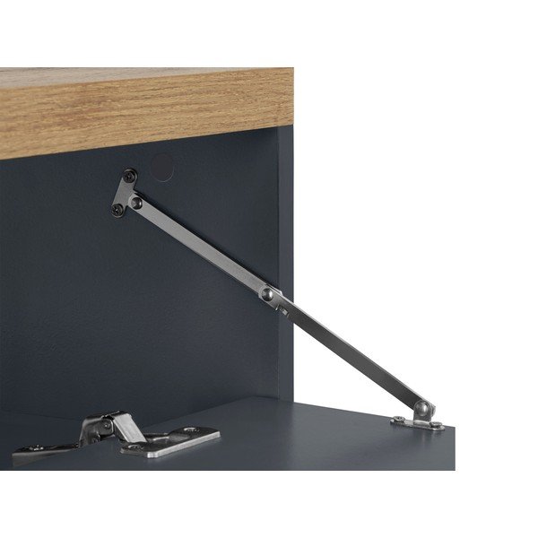 Mobile color antracite effetto rovere per lavabo 60x57 cm Thessa - Støraa-image-3