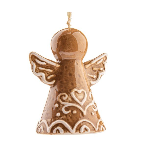Decorazione per albero di natale in ceramica 7 cm Angel – Dakls