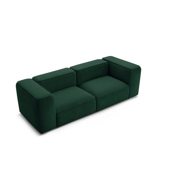 Divano in verde scuro 255 cm Zephyr – Bobochic Paris-image-4