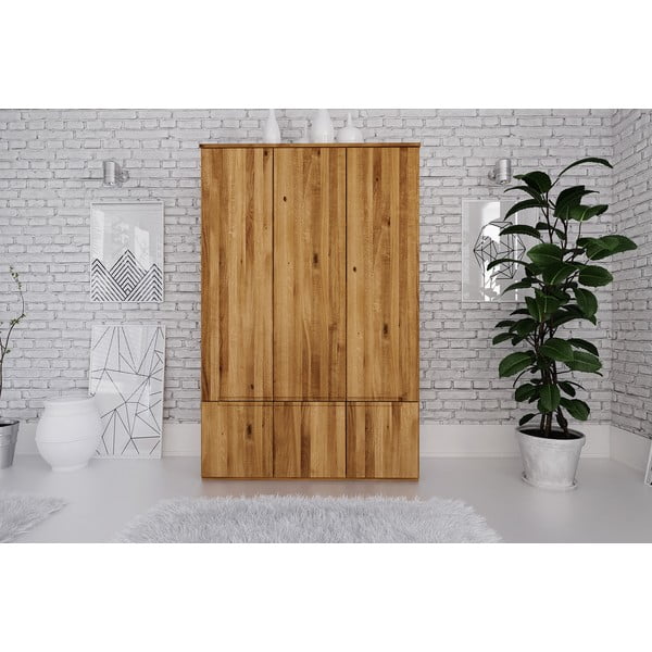 Armadio in rovere 135x206 cm Vento 3 - The Beds-image-2