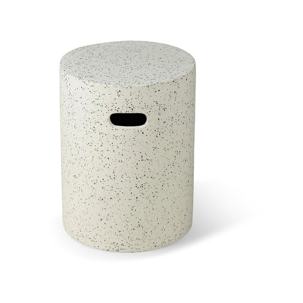 Tavolino da giardino bianco , ø 35 cm Loris - Bonami Selection-image-1