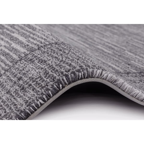 Tappeto in lana grigio scuro 200x300 cm Linea - Agnella-image-2