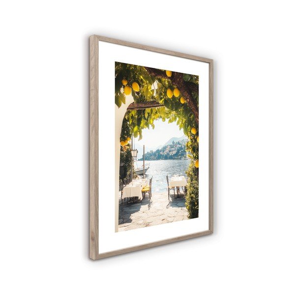 Dipinto stampato con cornice inclusa 50x70 cm Lemon View – Styler-image-4