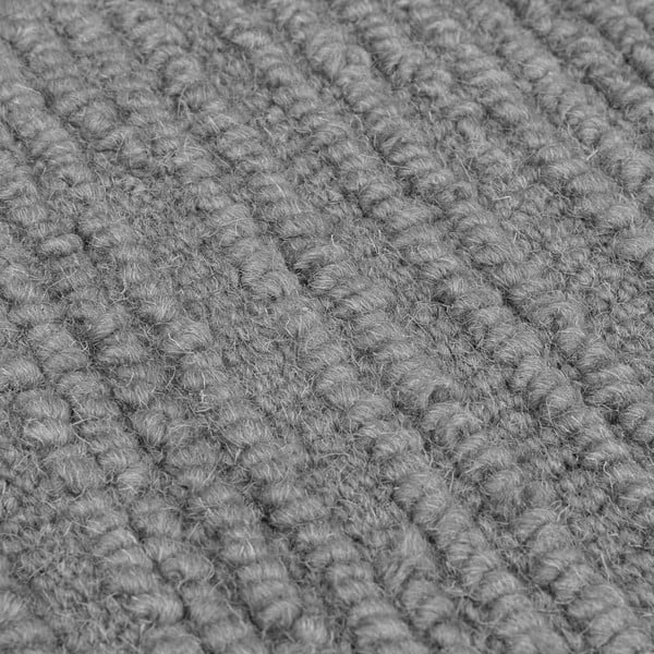 Tappeto grigio in lana tessuto a mano 160x230 cm Harris Boucle – Flair Rugs-image-2