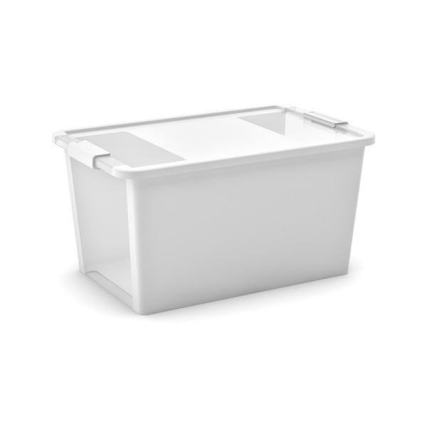 Scatola con coperchio bianca in plastica 55x35x28 cm Bi-Box L – KIS