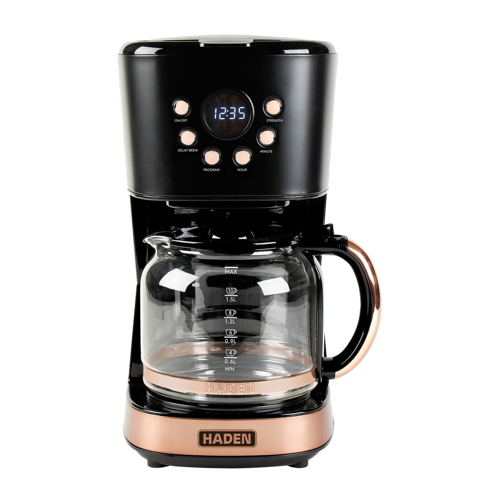 Macchina da caffè in nero-rame - Haden | Caffettiere