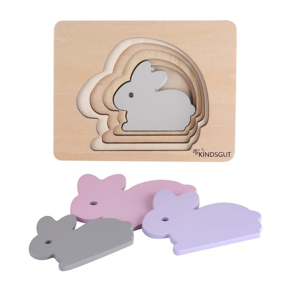 Puzzle in legno Rabbit – Kindsgut-image-4
