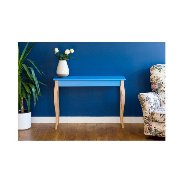 Consolle Lillo blu, larghezza 85 cm - Ragaba-image-1